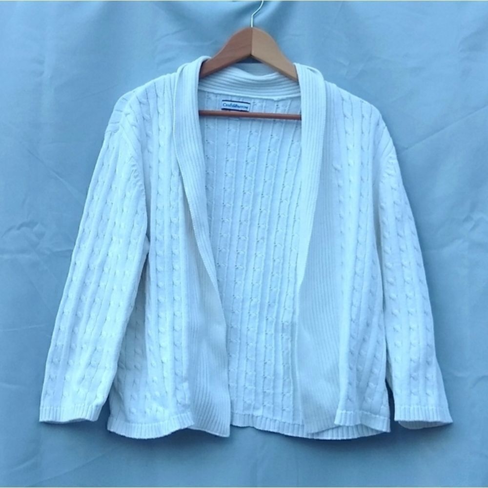 Croft & Barrow cable knit Cardigan